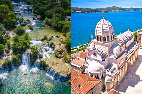 Krka, Šibenik & Seaside Trail Tour from Split by That's it
